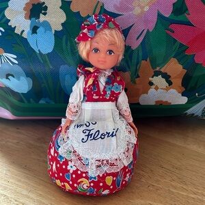 Vintage Miss Florida City Pin Cushion Souvenir Doll